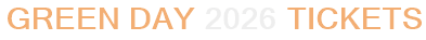 Green Day 2026 Tickets
